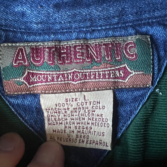 vintage denim button down - Picture 3 of 3